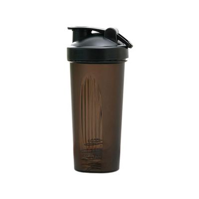 Duontyye Shaker Cup Sports Portable Convenient Stirring Cup 600Ml Plastic Shakers Bottle Adults Black