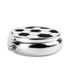 Football Texture, Pill Box Round Pill Case for Pocket Or Purse Small Pill Container Travel Pill Organizer view 3