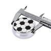 Football Texture, Pill Box Round Pill Case for Pocket Or Purse Small Pill Container Travel Pill Organizer view 4