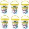 06 x Crazyy Candy Floss Candy Floss Clouds 50g - Fruit Flavour Spun Sugar view 1