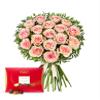 La belle and Chocolates - Fresh Flowers - Birthday, Anniversary, Get Well, Thank You, Occasion Flower - Cut Floral Arrangement for Gifts, Weddings, Sympathy, Celebrations, and Special Events view 1