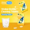 APPTRIN Water Bottle Cleaning Tablets, Bottle Clean Tablet Pack of 18, Cleansing Tablets for All Plastics and Glass Drinking Containers,Individually Packed,Orange view 2