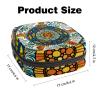 Abstract Mandala Colourful First Period Kit for Girls, Tampon Pantyliners Menstrual Purse, Nursing Pad Holder with Zipper, Sanitary Collect Napkin Bag Organizer view 3