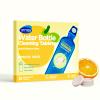 APPTRIN Water Bottle Cleaning Tablets, Bottle Clean Tablet Pack of 36, Cleansing Tablets for All Plastics and Glass Drinking Containers,Individually Packed,Orange view 1