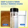 APPTRIN Water Bottle Cleaning Tablets, Bottle Clean Tablet Pack of 36, Cleansing Tablets for All Plastics and Glass Drinking Containers,Individually Packed,Orange view 4