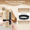 DLULTEP Sourdough Bread Starter Kit with Jar, 34 Oz, 1000 ml Glass Round Jar with Date Feeding Band, Thermometer, Cloth Cover and Metal Lid, Easy to Use and Clean view 4
