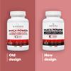 Bandini MACA Power 240 Vegan Capsules, High Strength Black Maca + Arginine Kyowa + Tribulus + Vitamin C + Zinc + B6 + B12 + Selenium - Physical & Mental Tiredness, Pre Workout, Energy, Non-GMO view 4