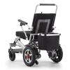 1 Pair 16x2.125 Replacement Electric Wheelchair Rear Wheels, PU Inflatable/Solid Tire, Aluminum Alloy Hub with 5/8" (17mm) Bearing and Keyway 1/4" (6mm) (Size : 16x2.125 A) view 3