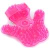 Duontyye Palm Shaped Massage Glove Body Massager with 9 360-Degree-Roller Metal Roller Ball Beauty Body Care (Pink) view 2