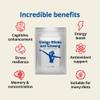 30 Ginkgo Biloba & Ginseng Tablets | 1,560mg per Tablet | High Strength Vegan Supplement (from 120mg Ginkgo Biloba Extract & 120mg Ginseng Extract) | for Clarity, Memory & Focus | 1 Month's Supply view 2