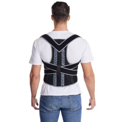 MJHYUGR Back Corrector Adjustable Posture Corrector Back Support Shoulder Back Brace Posture Correction Spine Posture Corrector Postural Fixer Health and Relaxation (Color : C, Size : M) charitable