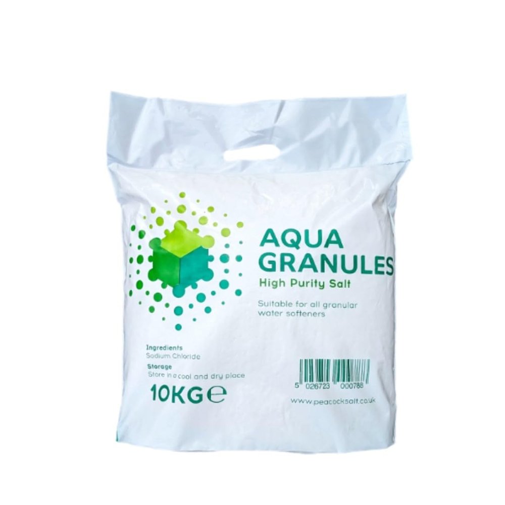 Dishwasher Salt for Dishwashers and Water Softeners | Granular High Purity 10 KG Bag