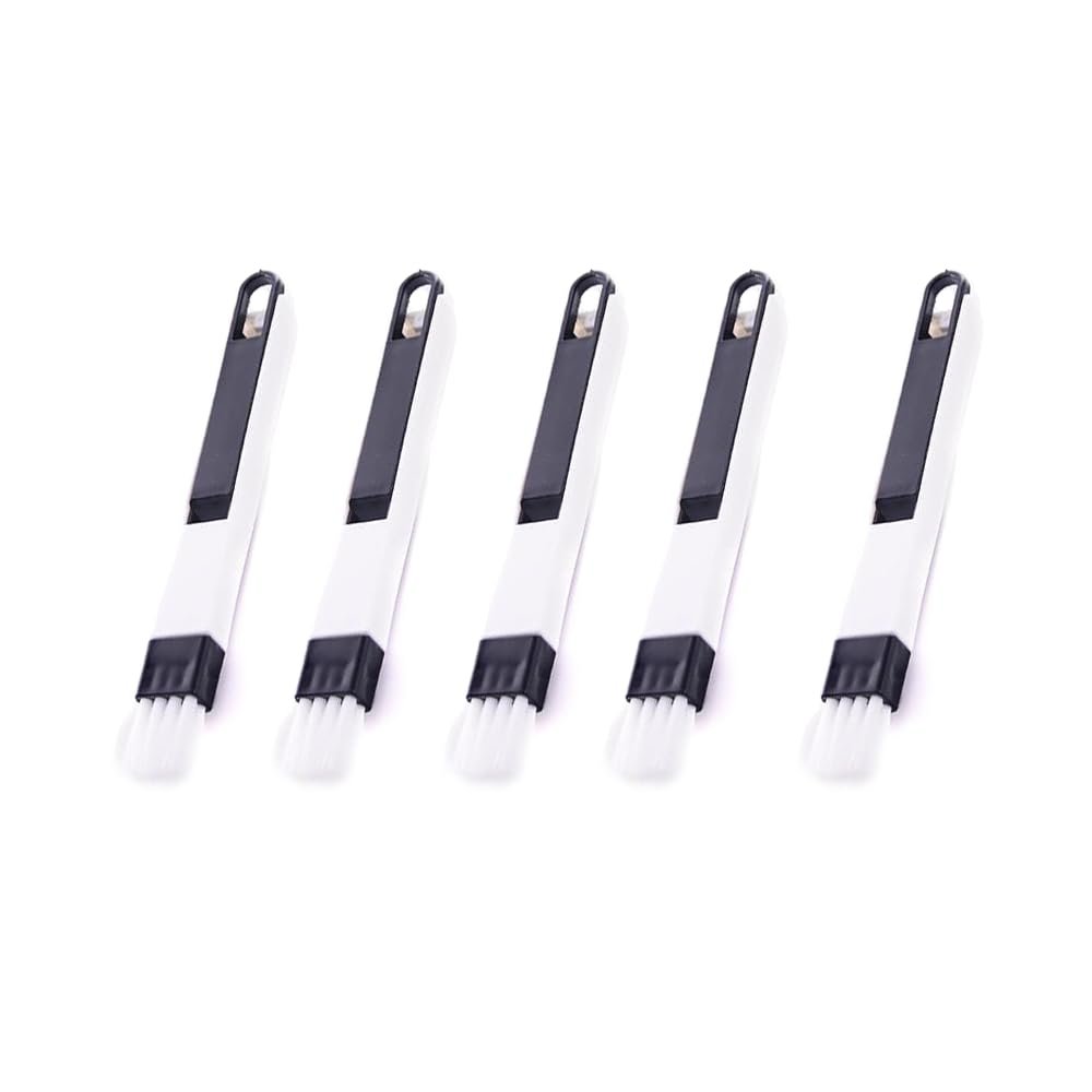 5pcs Hard-bristled Crevice Cleaning Brush,Gap Cleaning Brush for Household Use, Multifunctional Bathroom Crevice Brush Tool Window Groove Grout Brush Perfect for Small Spaces Dirt Grime