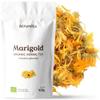 Marigold Tea Organic 100g (50 Cups) | Organic Calendula Petals | Dried Loose Leaf Flowers of Calendula officinalis REPLANTEA view 1