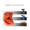 Drill Bit Sharpener, Portable Drill Grinder Grinding Tool Universal Multipurpose Drill Bit Grinding Sharpener High Efficiency Twist Drill Bit Sharpener for Steel, Masonry, Carbide view 4