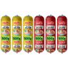 Salami Large Size, Ready to eat - Halal Certified Chicken/Beef and Chicken Salami, Random Flavors (6x500g) view 1