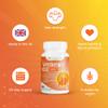 Vitamin D3 4000 IU High Strength | Immune Support, Strong Bones, Teeth & Muscles | Vegetarian Vitamin D Supplements | UK Made VIT D3 Capsules view 4