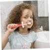 BCOATH 3pcs Boys and Girls Rotatable Toothbrush Manual Supple Brush for Boy Girl's Oral Cleaning Suitable for Year Olds view 2