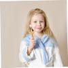 BCOATH 3pcs Boys and Girls Rotatable Toothbrush Manual Supple Brush for Boy Girl's Oral Cleaning Suitable for Year Olds view 4