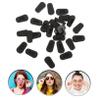 Anneome Silicone Nose Pads 12 Pairs for Glasses Anti- Comfortable Fit Nose Cushion Black view 3