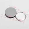 Metal Folding Magnifying Glass HD 20x Portable Handheld Magnifying Glass Elderly Reading Magnifier,Stainless Steel Frame charitable view 2