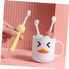 Anneome 3pcs Boy Girl Toothbrush Years Soft Boys and Girls Brush Age Ergonomic Handle view 3