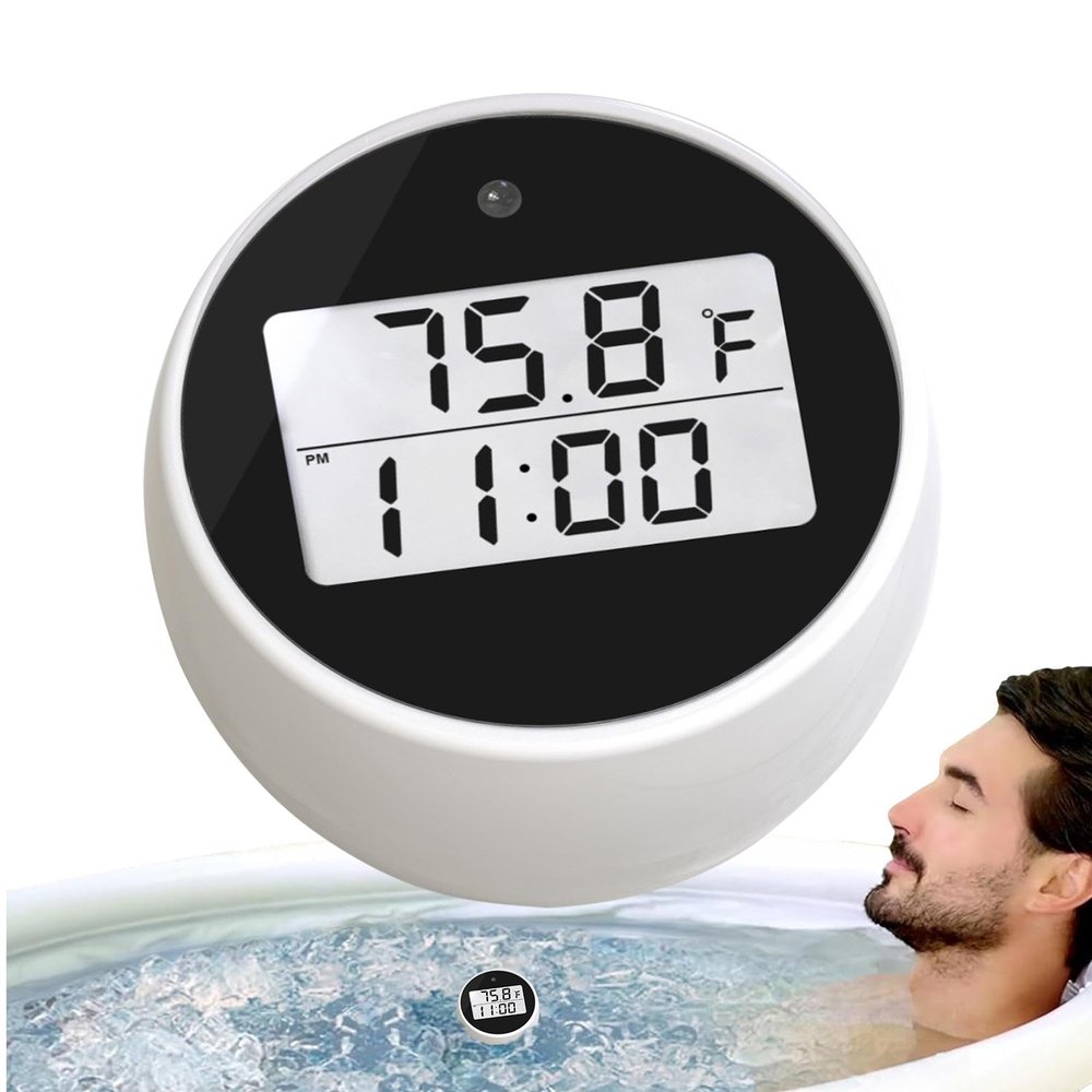Cold Water Dipping Water Temperature Indicator, Pool Temperature Meter, Temperature Monitor, Digital Display, Temperature Warning