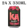 K A Sparkling Black Grape, Pineapple, Karibbean Kola, Fruit Punch 24 x 330ml | Pick Any Flavour view 4