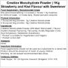 Creatine Monohydrate Powder - All Flavours - Micronised (1kg, Strawberry & Kiwi) view 4
