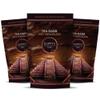 Guppy's Chocolates York | Luxury Hot Chocolate Flakes | 3 Pack | Real Grated Drinking Chocolate | 245g Resealable Pouch Equal To 7 Sachets per pack (Dark | Dark | Dark)