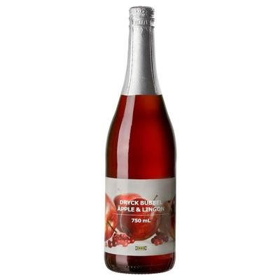 DRYCK BUBBEL PPLE & LINGON - Sparkling Refreshment with a Nordic Twist 750 ML