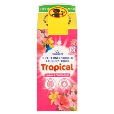 Morrisons Tropical Lychee & Passion Super Concentrated Liquid 750ml
