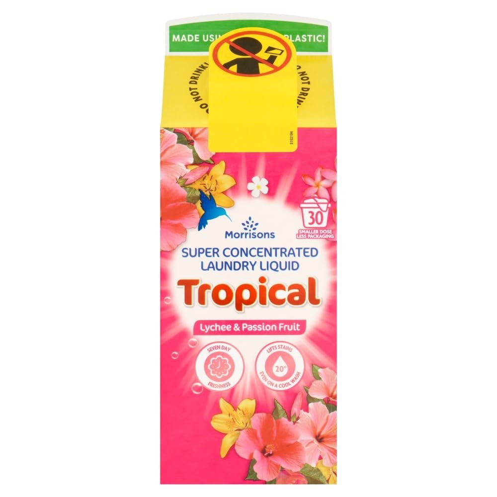 Morrisons Tropical Lychee & Passion Super Concentrated Liquid 750ml
