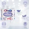 Purrfs Softlux 3ply Luxury Quilted Soft Toilet Rolls 9 Rolls (Lavender, 90 Rolls) view 3