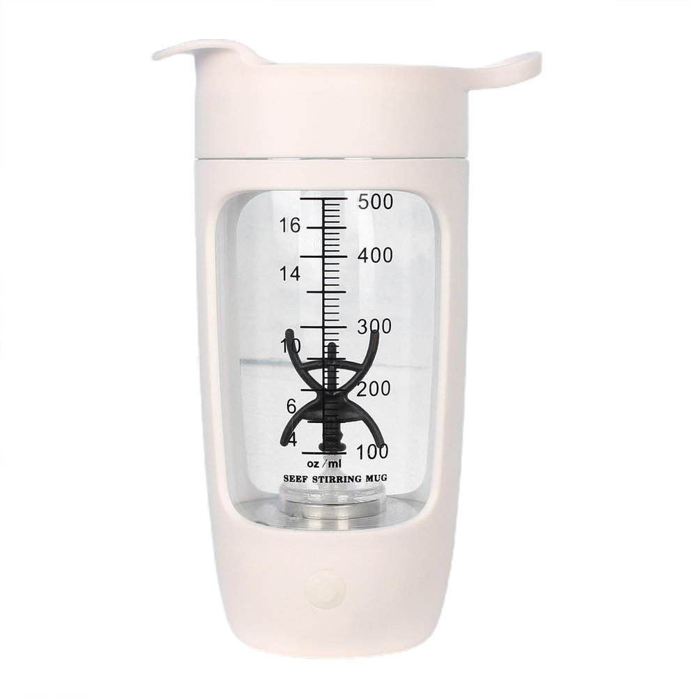 Protein Shaker Bottle Electric - High-Speed Safety Mixer Bottle for Protein | Portable USB Rechargeable Multifunctional Shaker Cups with 600ml Capacity for Protein