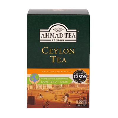 Ahmad Tea Ceylon Loose Leaf Black Tea  500g Packet