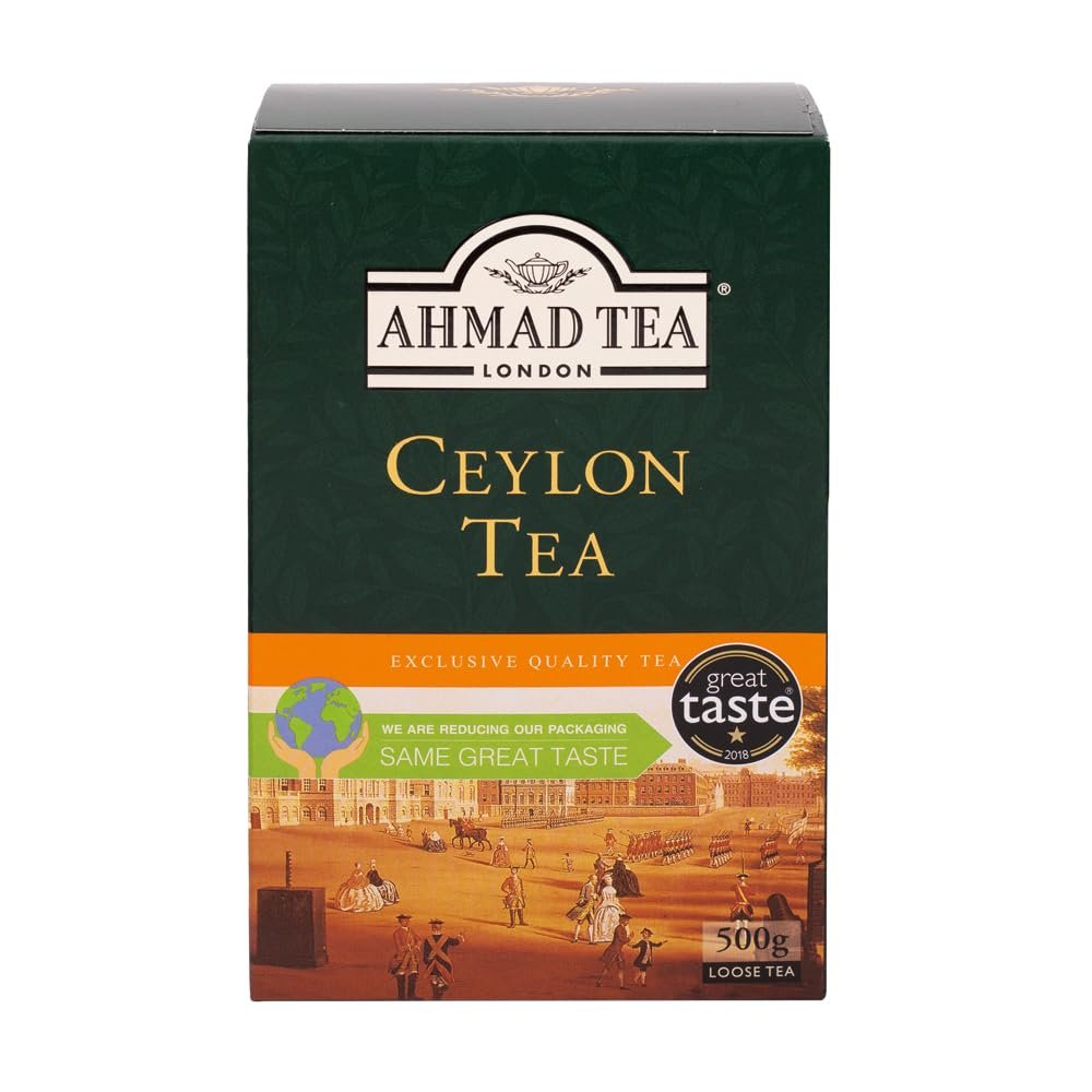 Ahmad Tea Ceylon Loose Leaf Black Tea 500g Packet