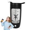 Protein Shake Mixer, High-Speed Safety Mixer Bottle for Protein, Portable USB Rechargeable Multifunctional Shaker Cups with 600ml Capacity for Protein view 1