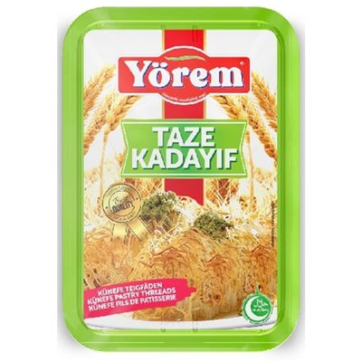 By Pufai Grocery,Yrem Pastry Threads Kadayif Turkish Type Dessert Suitable To Prepare Dubai Chocolate 400 Gram