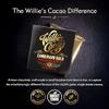 Willies' Cacao - 55% Sambirano Dark Chocolate bar - 50g x 12 - Juicy fruity notes - Single estate Madagascan cocoa - Vegan - Artisan made view 4