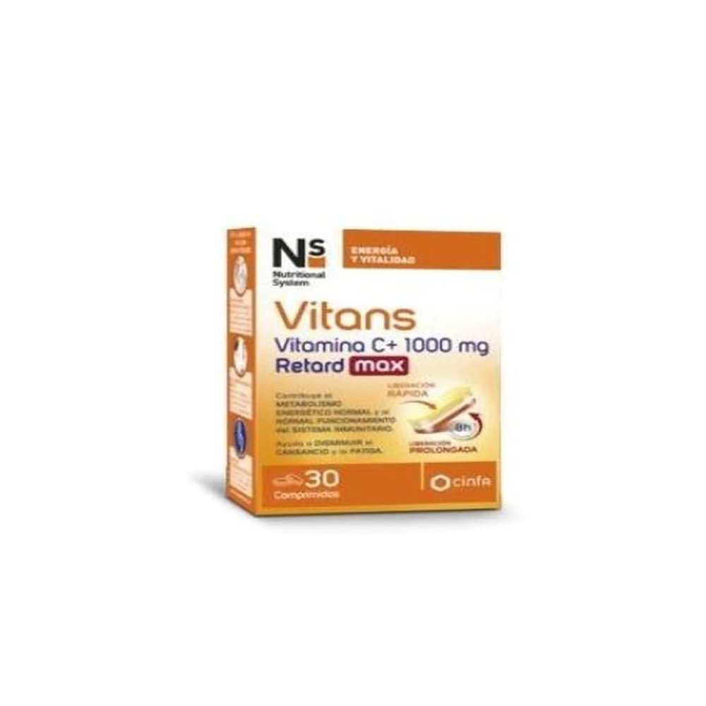 Ns Vitans Vitc+1000 Ret Max 30 Comp