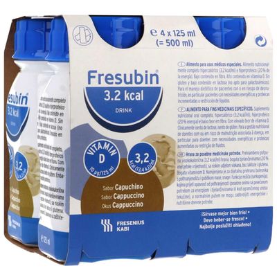 Fresubin 3.2 Kcal Drink Capuchino 4 x 125 ml