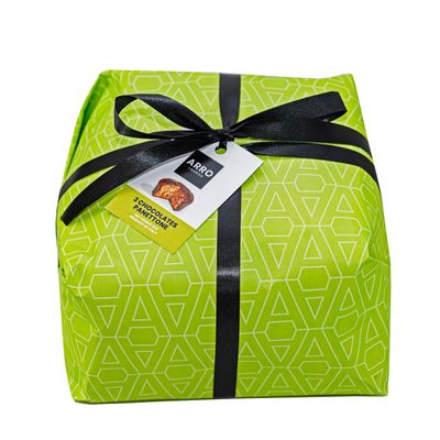 ARRO Chocolate Panettone - Authentic Italian Christmas Cake - Made in Italy - Perfect for Family, Couples, or Festive Gatherings. Naturally leavened (1kg)