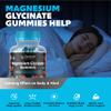 Magnesium Glycinate Gummies - 400mg High Absorption Formula for Sleep, Stress Relief & Muscle Health - Mixed Berry Flavor, Non-GMO, 30-Day Supply for Adults view 2