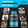 Magnesium Glycinate Gummies - 400mg High Absorption Formula for Sleep, Stress Relief & Muscle Health - Mixed Berry Flavor, Non-GMO, 30-Day Supply for Adults view 3