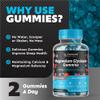 Magnesium Glycinate Gummies - 400mg High Absorption Formula for Sleep, Stress Relief & Muscle Health - Mixed Berry Flavor, Non-GMO, 30-Day Supply for Adults view 4