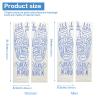 2Pcs Acupressure Reflexology Socks,Foot Massage Socks,Acupoint Socks,Relieve Tired Physiotherapy Socks with Massage Tools, White view 2