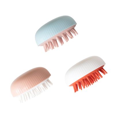 KOMBIUDA 3pcs Shampoo Brush for and Boy Girl Ergonomic Scalp Lightweight Hair Cleaning Tool for Deep Cleansing and Relaxation