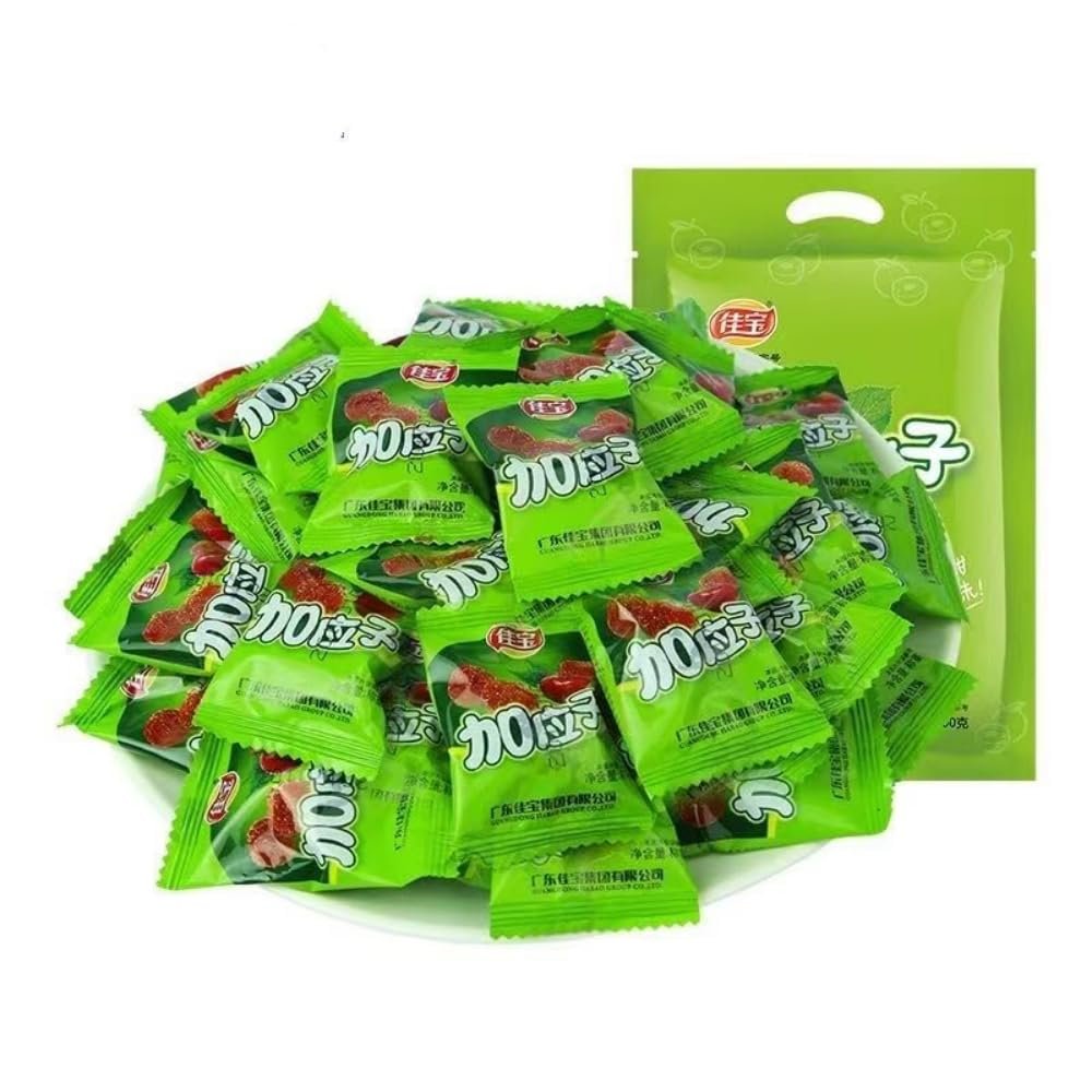 Infinitely Great Home Decor Center Wrapped Plums JiaYingzi 500g Preserved Plum Chinese Snack