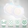 30pcs Castor Oil Pack Wrap for Belly Button, Self-Adhesive Castor Belly Button Wrap Pads Spunlace Cloth Highly Absorbent Organic Compress Patches No Wash (Oil Not Included) view 3